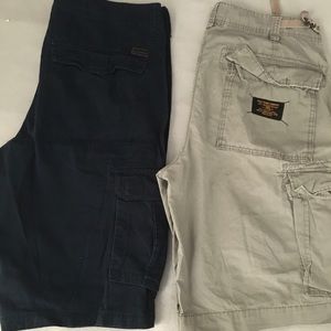Two Pair Cargo Shorts